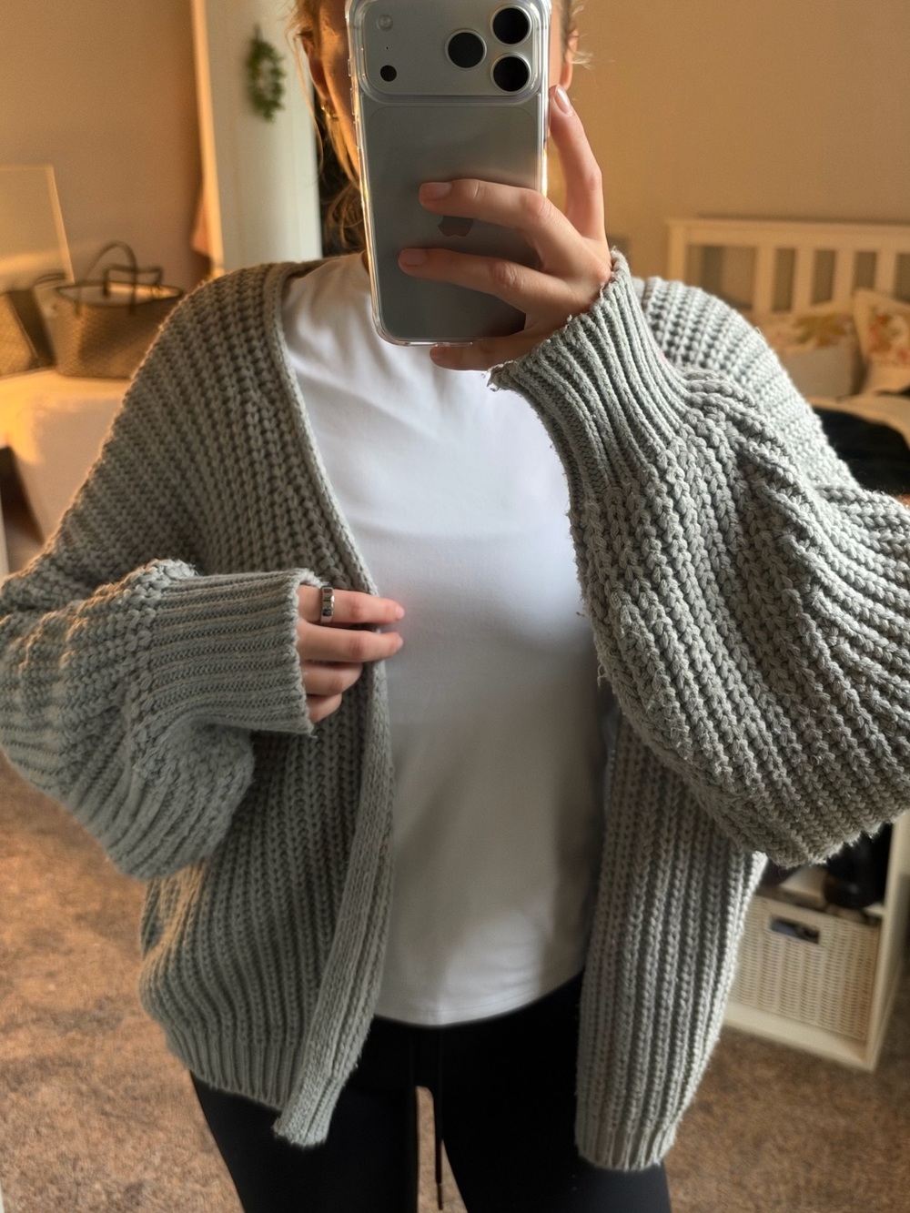 Missguided Chunky Knit Cardigan